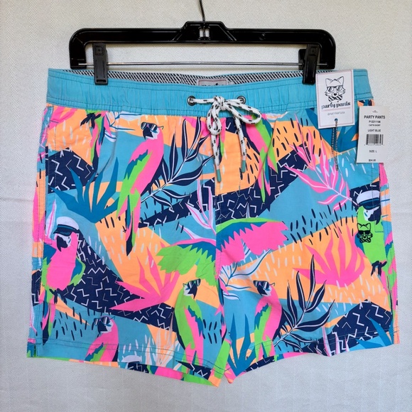 Party Pants Capt'n Stretch Swim Trunks - Picture 1 of 5